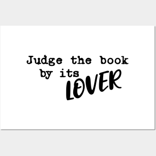 Judge the book by it's lover Posters and Art